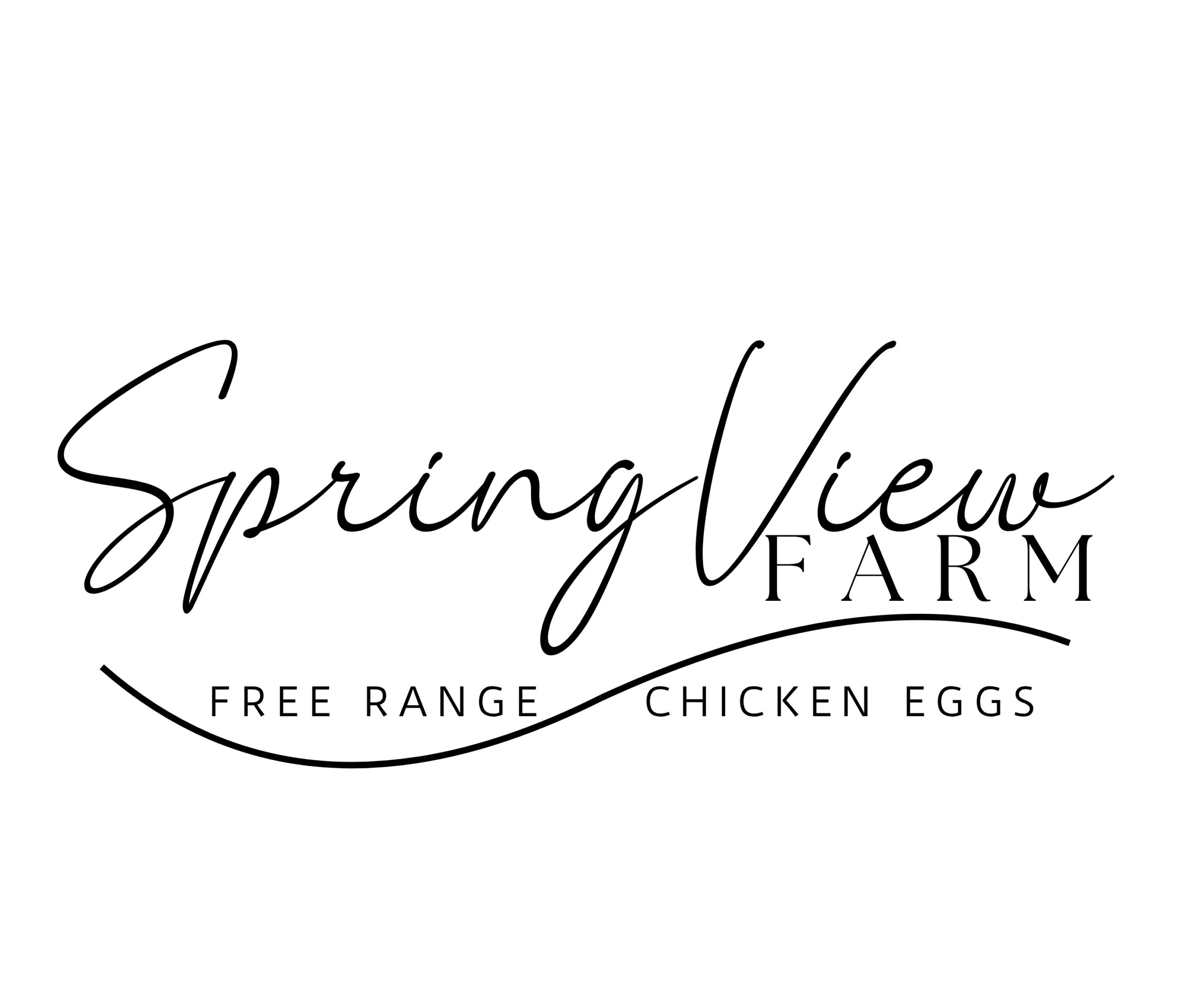 Logo for spring view farm